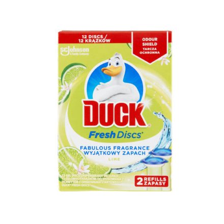 Duck wc korong ut 2*36ml Lime (utántöltő)