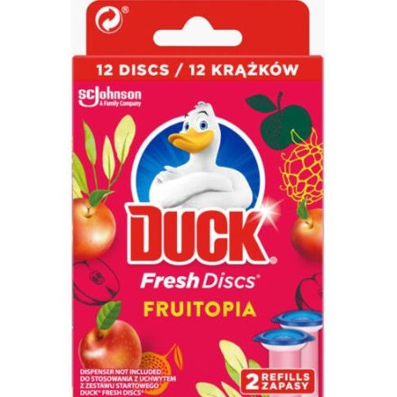 Duck wc korong ut 2*36ml Fruitopia (utántöltő)