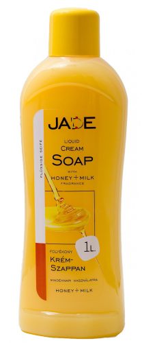 Jade szappan folyékony 1000 ml Honey + Milk