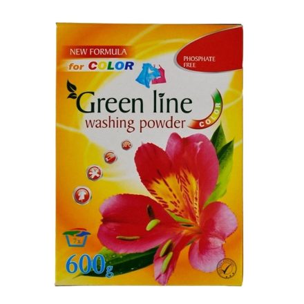 Green Line Color mosópor 600g 7 mosás színes ruhához