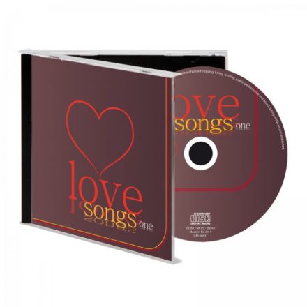 LOVE SONGS ONE - zenei válogatás CD híres balladákkal - eredeti előadókkal és feldolgozásokkal
